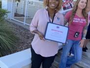 Making Strides of Marathon Certificate of Appreciation