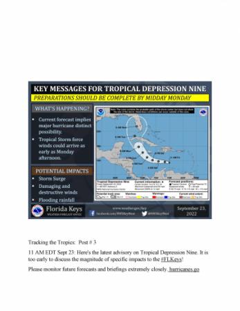 Tracking the Tropics Post # 3