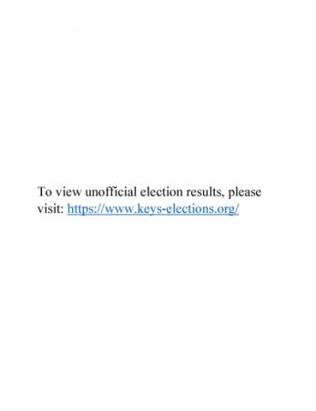 To view unofficial election results