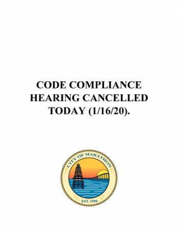 Code Compliance Hearing Notice