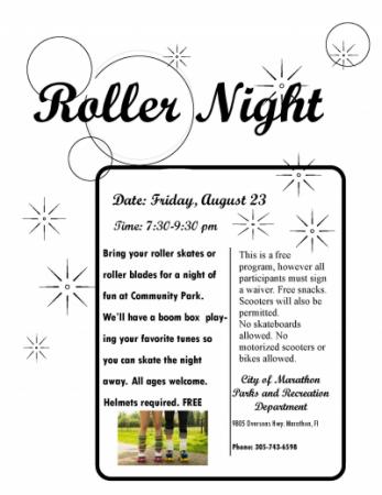 Roller Night Flyer