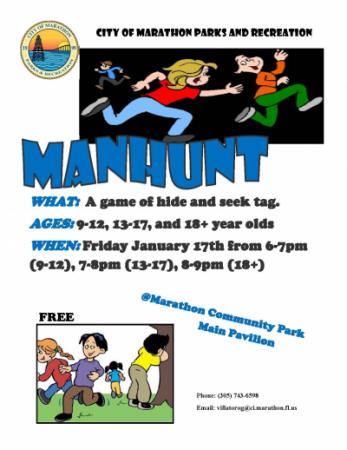 Manhunt Flyer