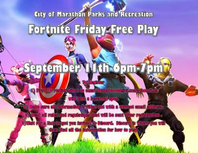 Fortnite Friday Flyer