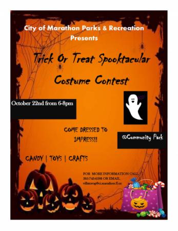 Costume Contest Flyer