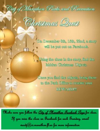 Christmas Quest Flyer 