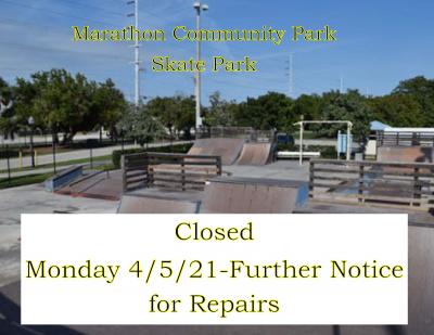 Skate Park Closed Flyer
