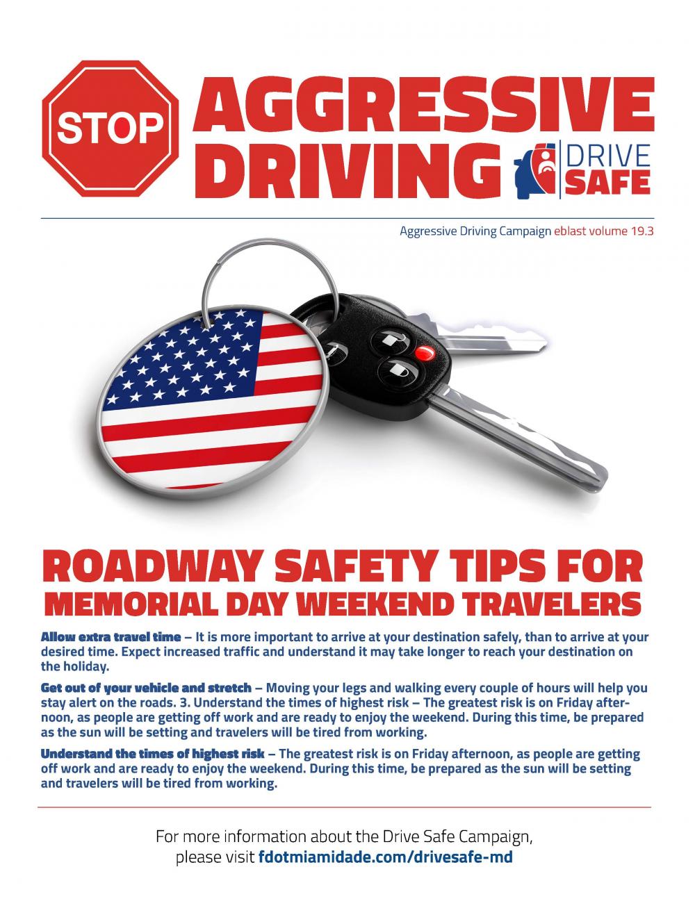 Stop Aggressive Driving Campaign Marathon, Florida