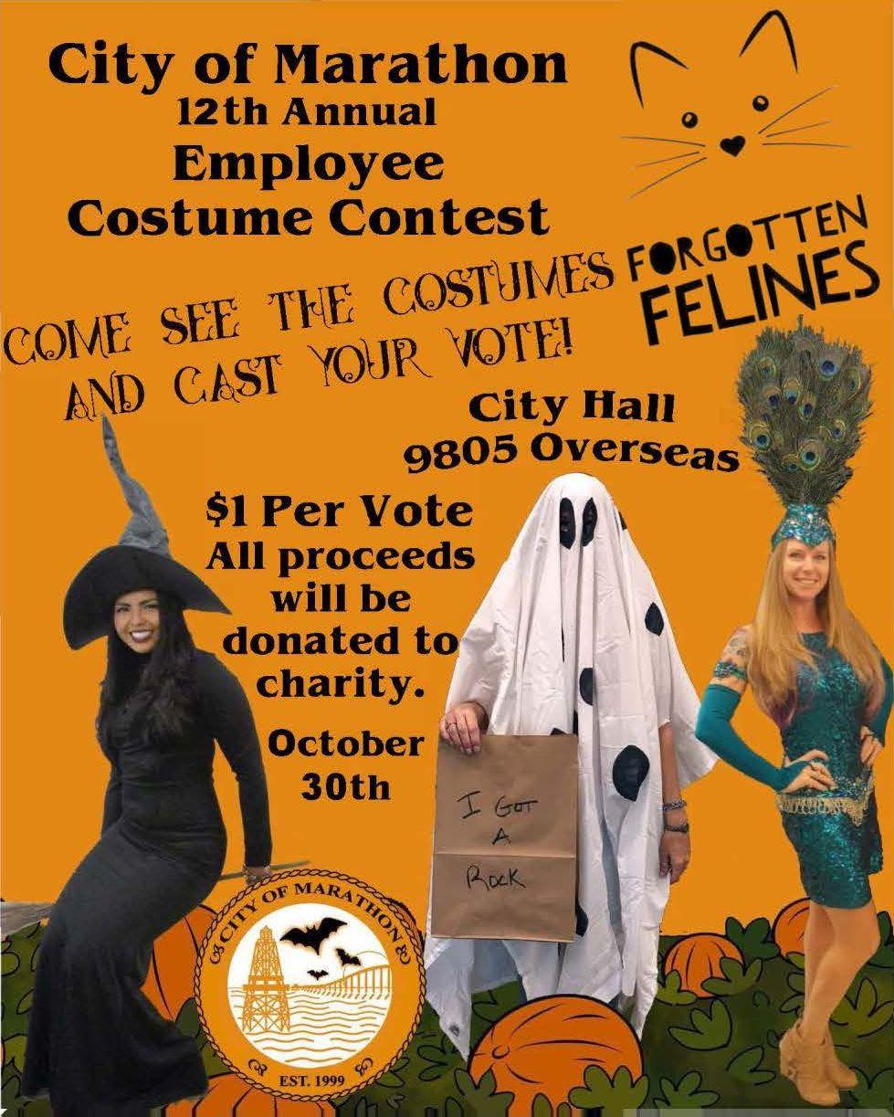 12th Annual Employee Costume Contest Marathon, Florida